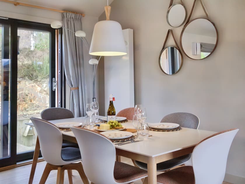 Dining Area | The Kylesku Kabin, Lochinver