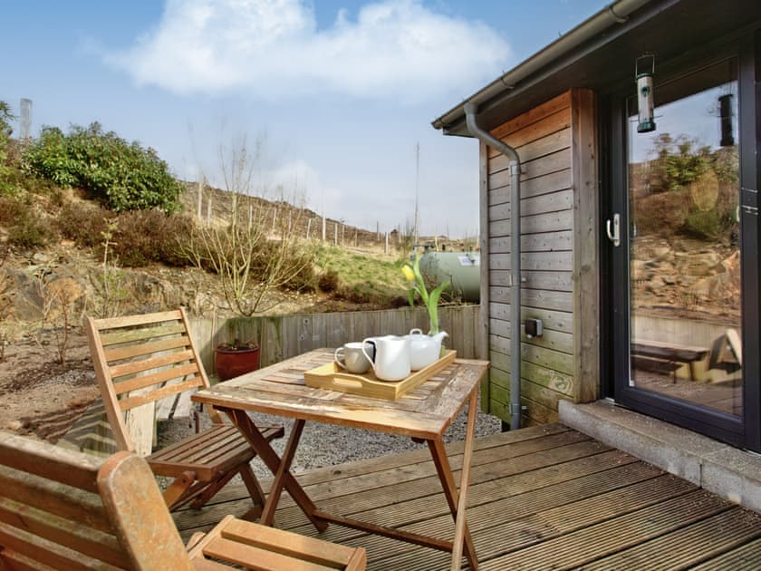 Outdoor area | The Kylesku Kabin, Lochinver