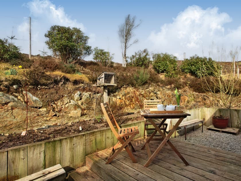 Outdoor area | The Kylesku Kabin, Lochinver