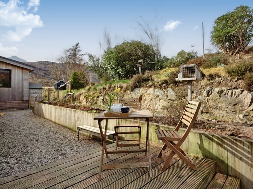Outdoor area | The Kylesku Kabin, Lochinver