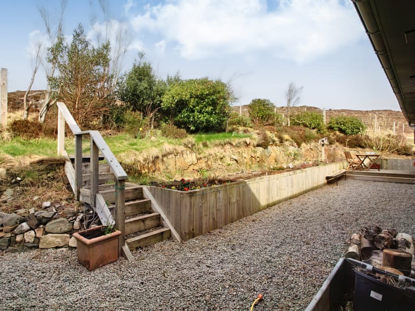 Outdoor area | The Kylesku Kabin, Lochinver
