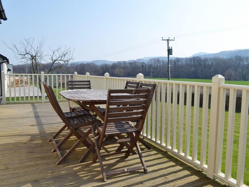 Decking | Old Oak Cottages-Meadow Cottage - Old Oak Cottages, Brecon, Near Hay-on-Wye