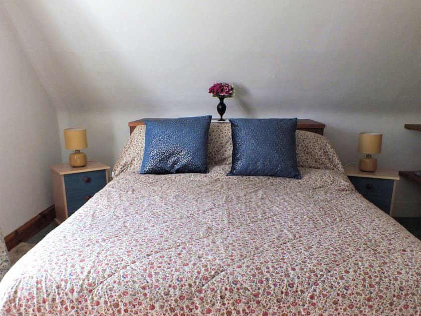 Double bedroom | Olafs Cottage, Garlieston, Newton Stewart