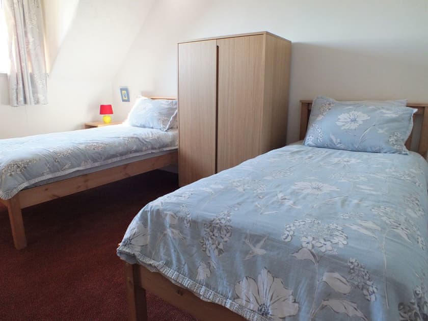 Twin bedroom | Olafs Cottage, Garlieston, Newton Stewart