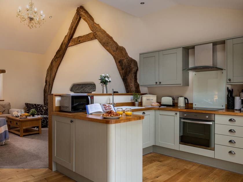 Kitchen | Cruck Barn - Plas Iwrwg, Maenan, near Llanrwst