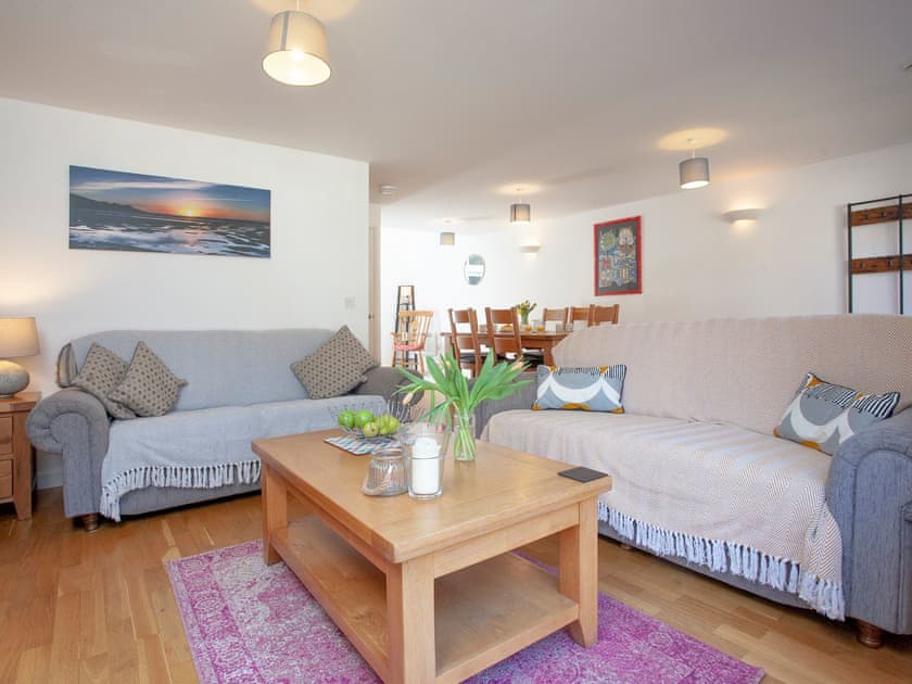 Living area | Trebisken, Porthtowan