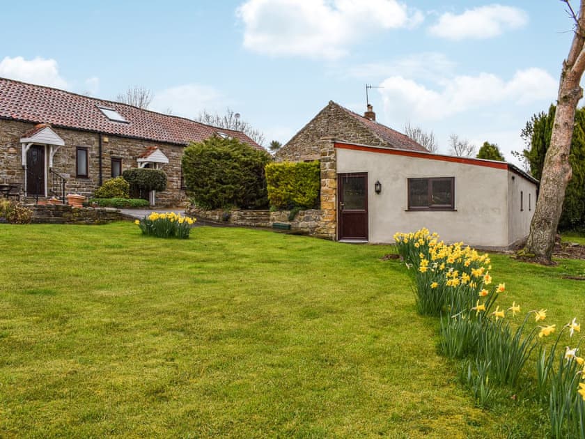 Garden | Gowland Farm- May Cottage - Gowland Farm, Cloughton, near Harwood Dale