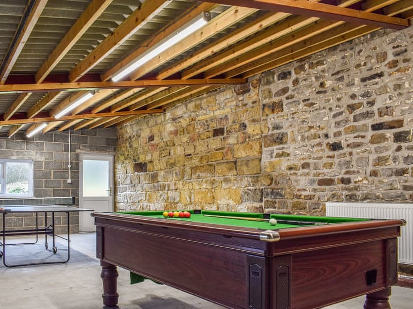 Games room | Gowland Farm- Bartlett’s Barn - Gowland Farm, Cloughton, near Harwood Dale