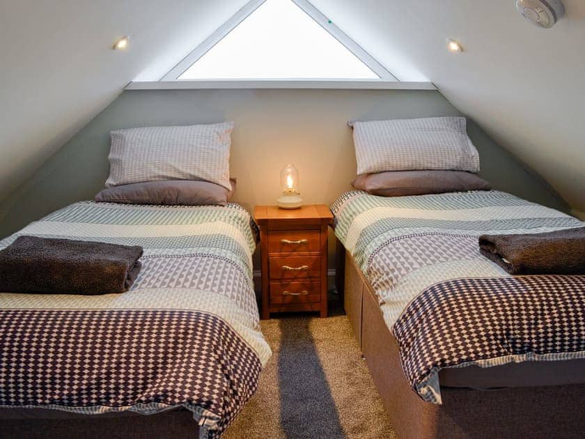Twin bedroom | Galloway FarmstayClaunch, Newton Stewart