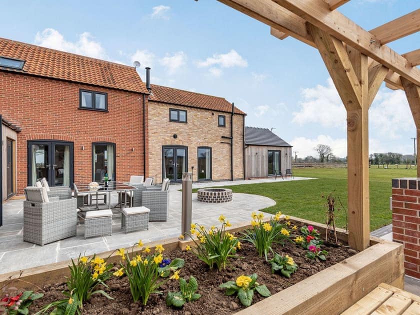 Patio | Copper House, Willoughby, near Alford