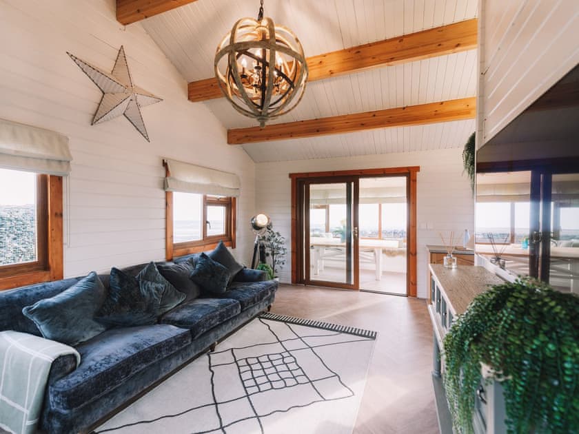 Living room | The Lodge on the Beach, Stranraer