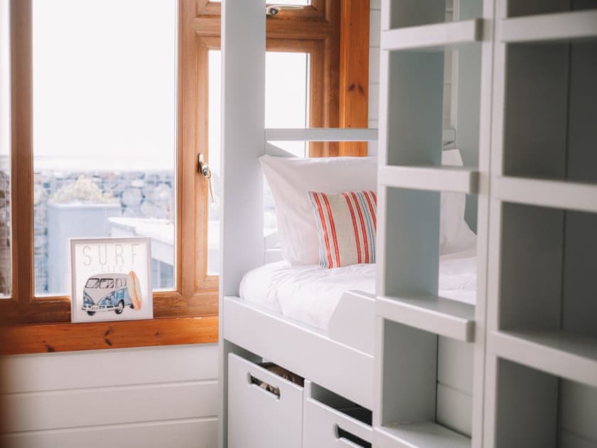 Bunk bedroom | The Lodge on the Beach, Stranraer