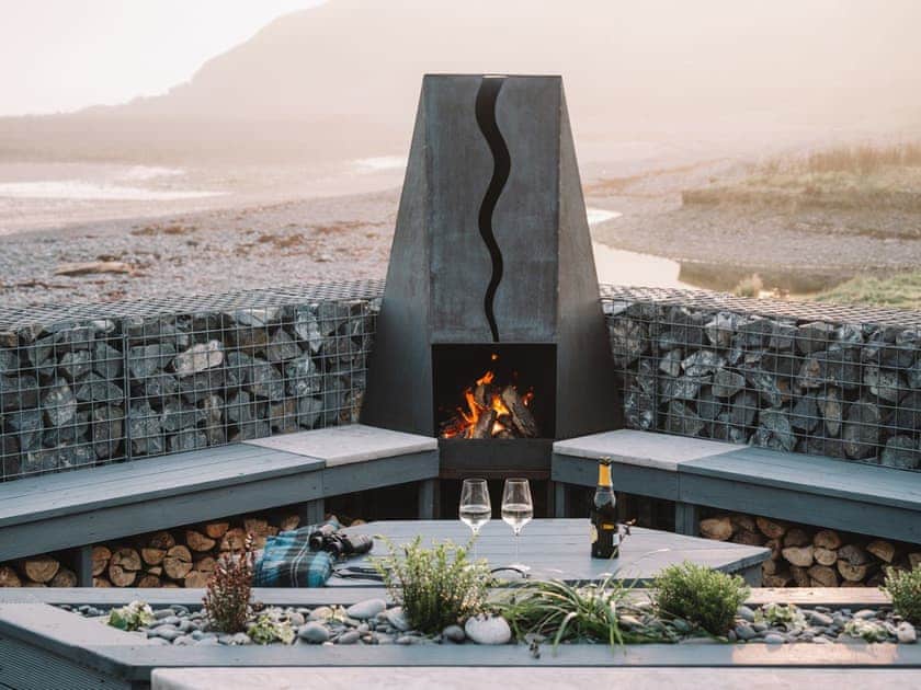 Built-in-BBQ | The Lodge on the Beach, Stranraer