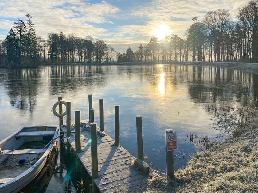 Fasque lake | The Old Mill, Fettercairn
