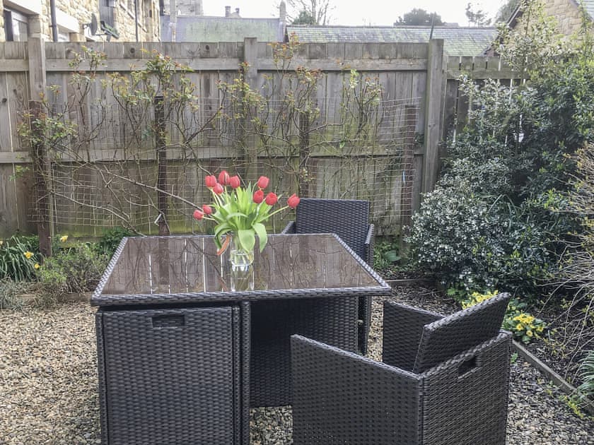 Sitting-out-area | Rothbury Cottage, Rothbury