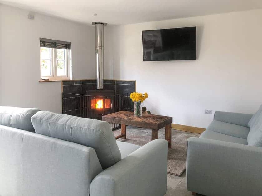 Living area | Middle Hanter - Acre Luxury Lodges, Stanner, near Kington