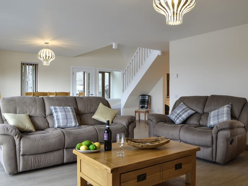 Living area | Golf View, Aboyne