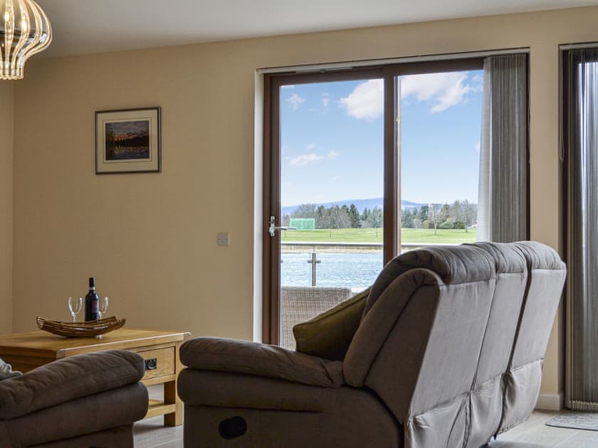 Living area | Golf View, Aboyne