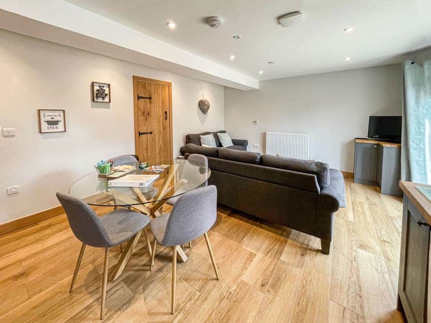 Open plan living space | The Willows - Hambledon Cottage Holidays, Child Okeford, near Blandford Forum