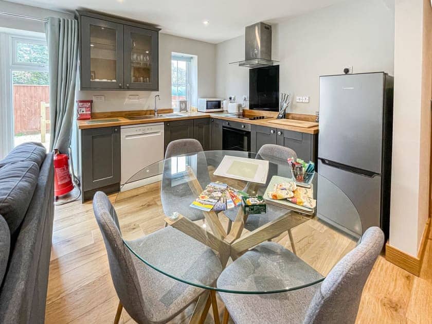 Dining Area | The Willows - Hambledon Cottage Holidays, Child Okeford, near Blandford Forum