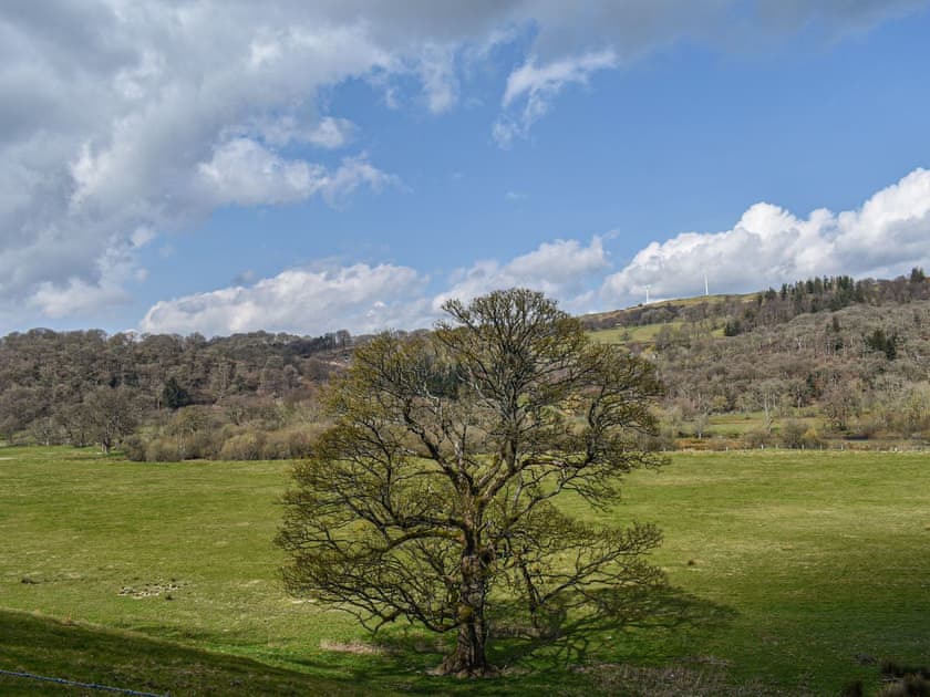 View | Crogen Gatehouse Lodge, Corwen