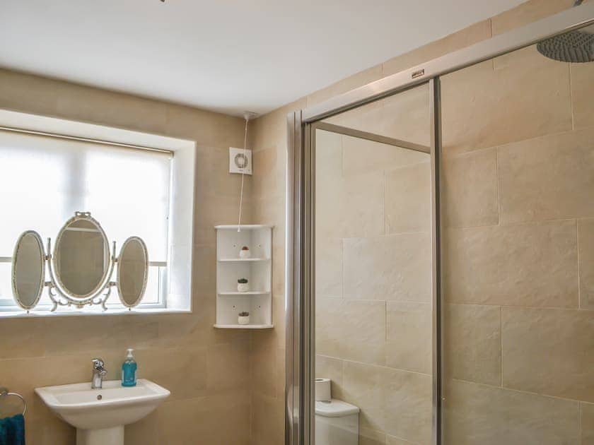 Bathroom with shower cubicle  | Beside the Sea, Newbiggin-by-the-Sea