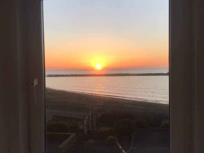 View from the double bedroom  | Beside the Sea, Newbiggin-by-the-Sea