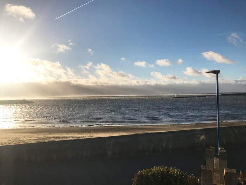View from the lounge window  | Beside the Sea, Newbiggin-by-the-Sea