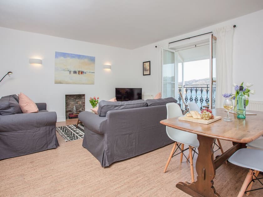 Living room/dining room | Little Quoin, Fowey