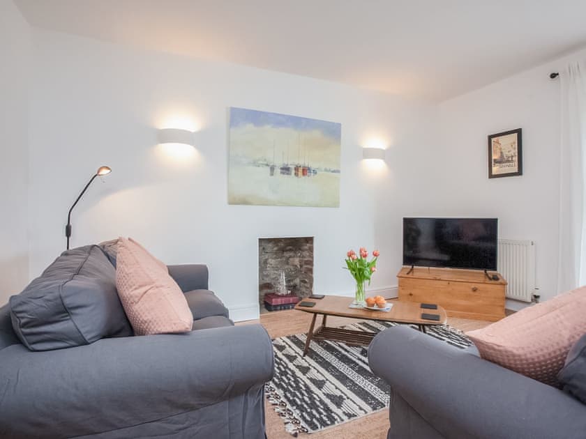 Living area | Little Quoin, Fowey
