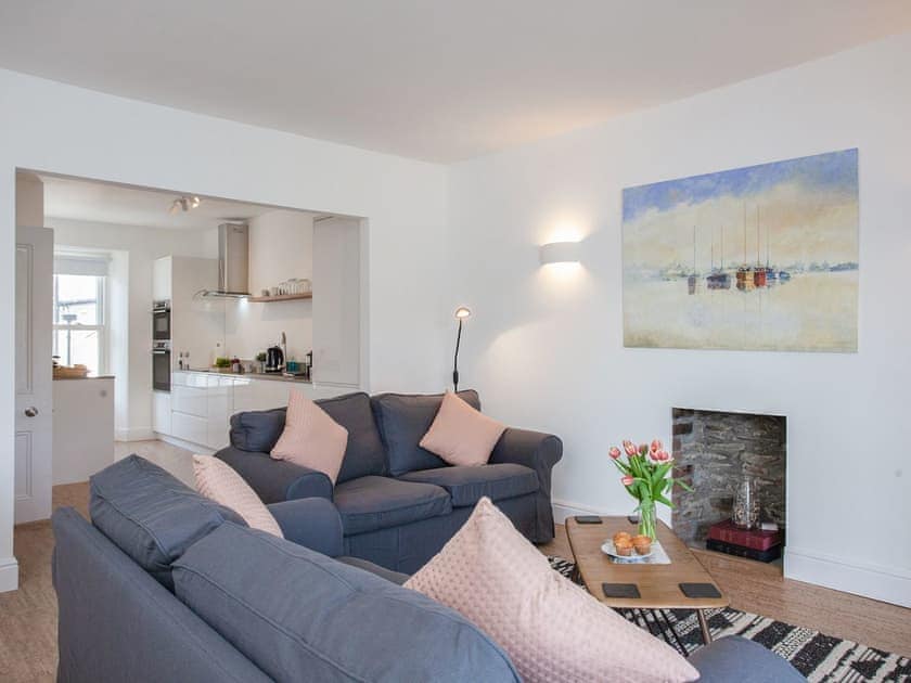 Living area | Little Quoin, Fowey