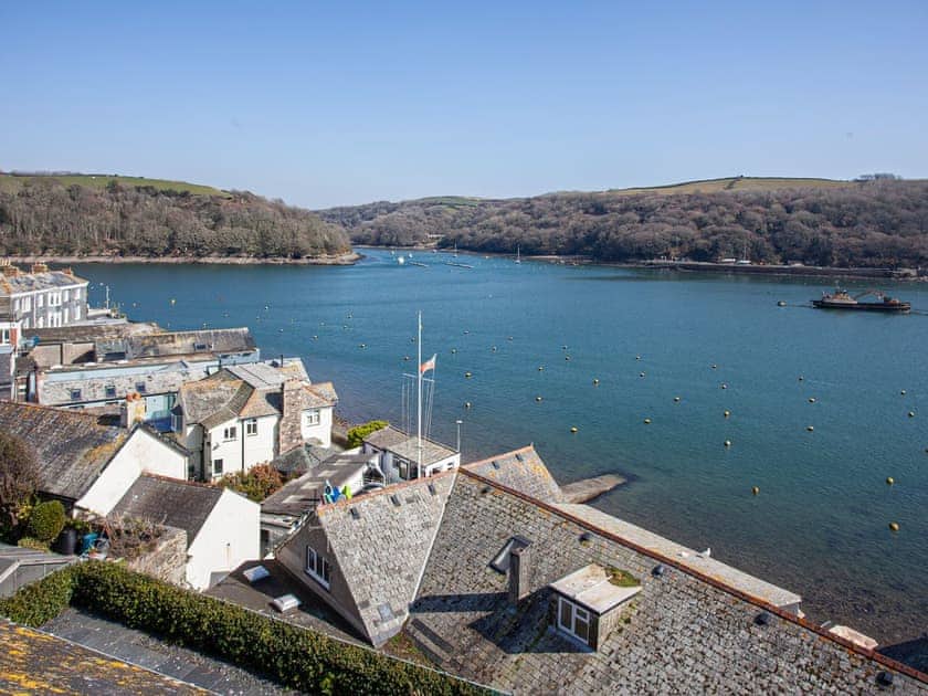 View from bedroom window | Little Quoin, Fowey