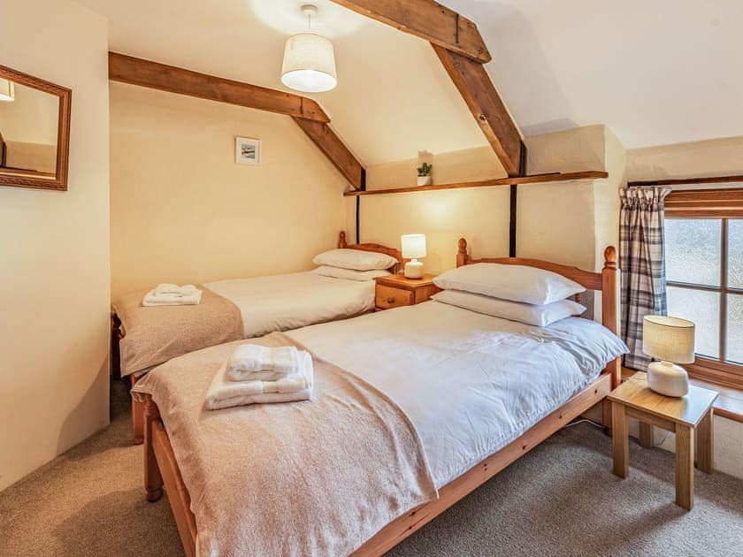 Twin bedroom | Sea View - Coastal Cottages, Saundersfoot