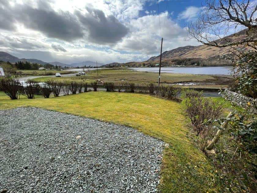 Garden with countryside views | Clear Waters, Dornie, near Kyle of Lochalsh