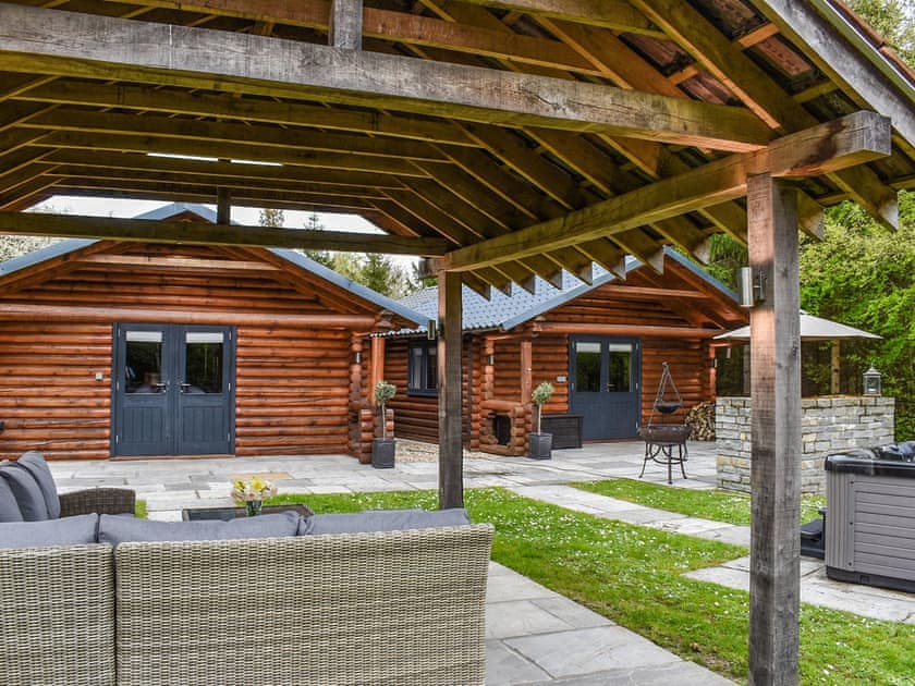Outdoor area | The Retreat at Deer Park Farm, Babcary, near Somerton