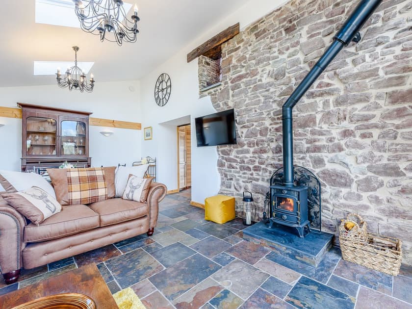 Living area | The Coach House - Bronyn Farm, Ferryside, near Carmarthen