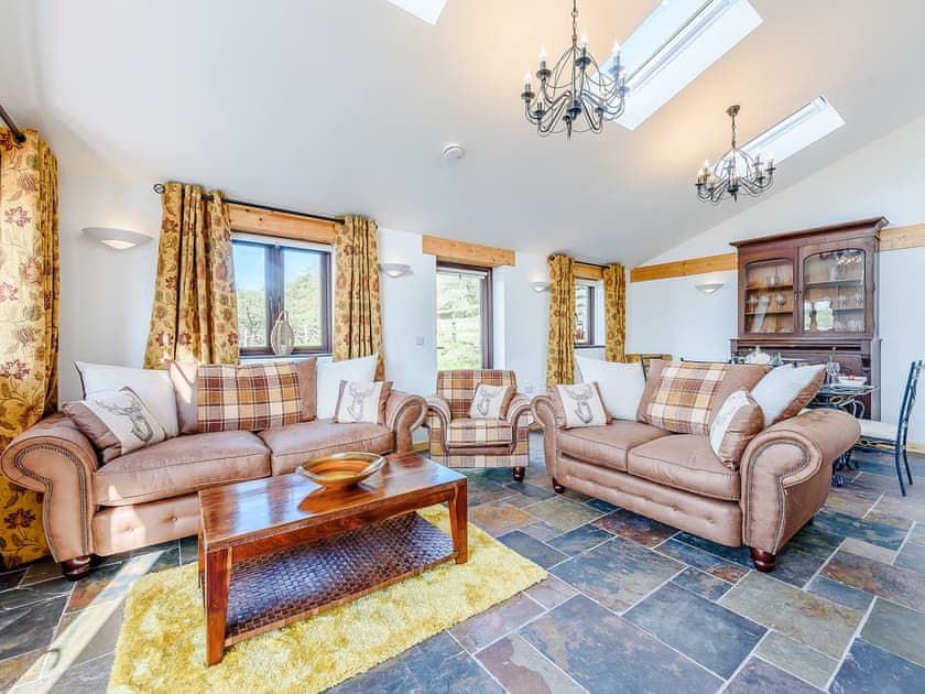 Living room/dining room | The Coach House - Bronyn Farm, Ferryside, near Carmarthen