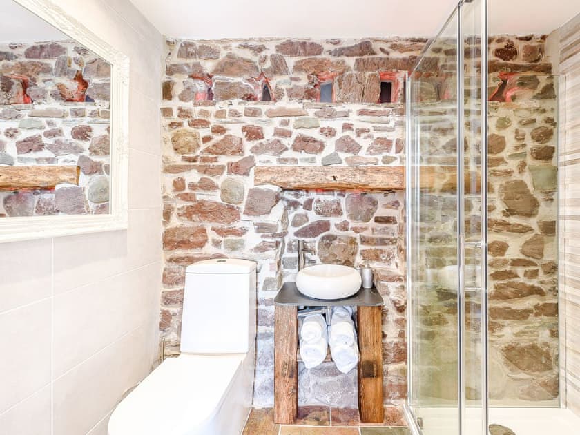 Shower room | The Coach House - Bronyn Farm, Ferryside, near Carmarthen