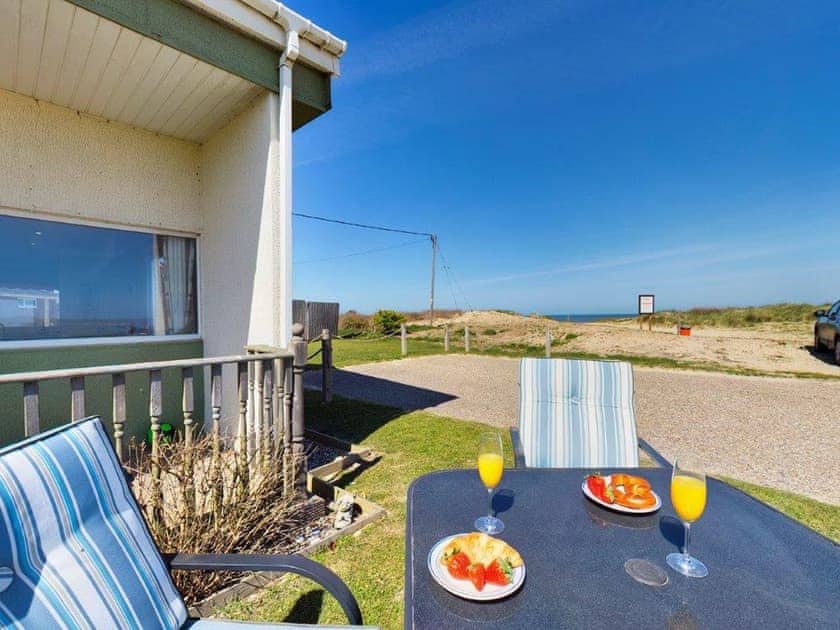 Sitting-out-area | On The Beach, Bacton