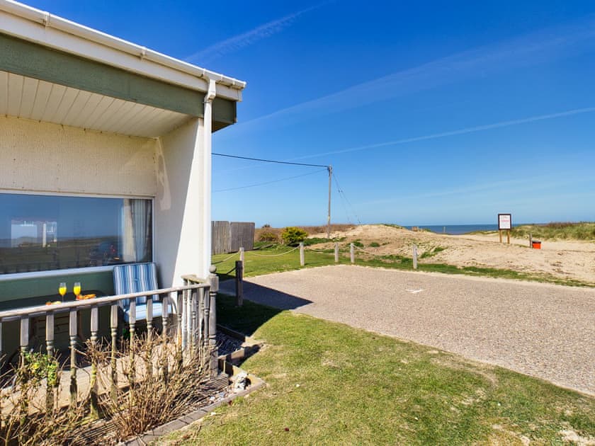 Outdoor area | On The Beach, Bacton