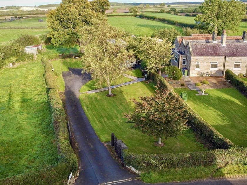 The grounds and land of Orchard Cottage extend to 6 acres | Orchard Cottage, Old Liverton Village, near Whitby