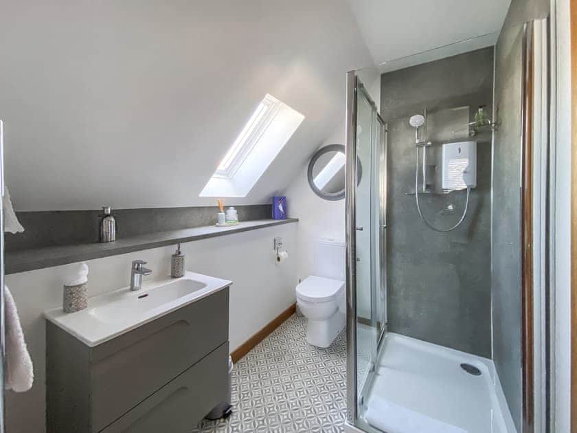 Upstairs shower room | Rumpys, Anstruther