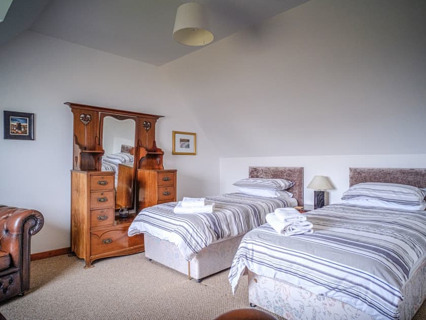 Twin bedroom | The Nicolson House, Lemreway