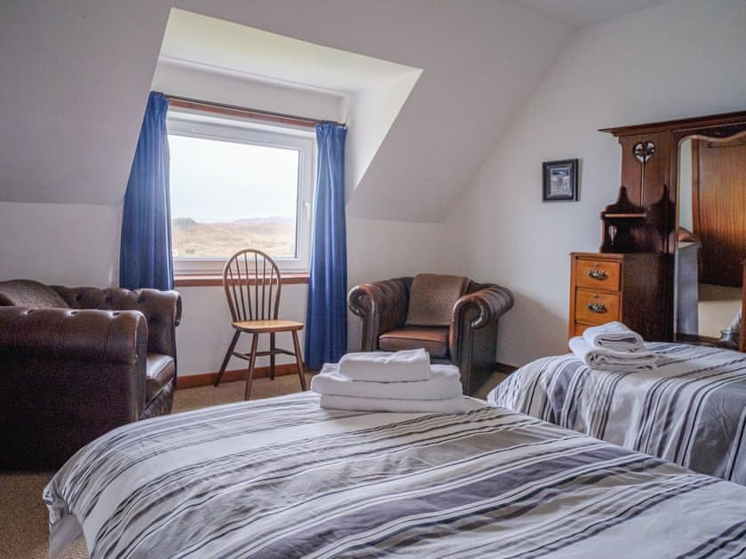 Twin bedroom | The Nicolson House, Lemreway
