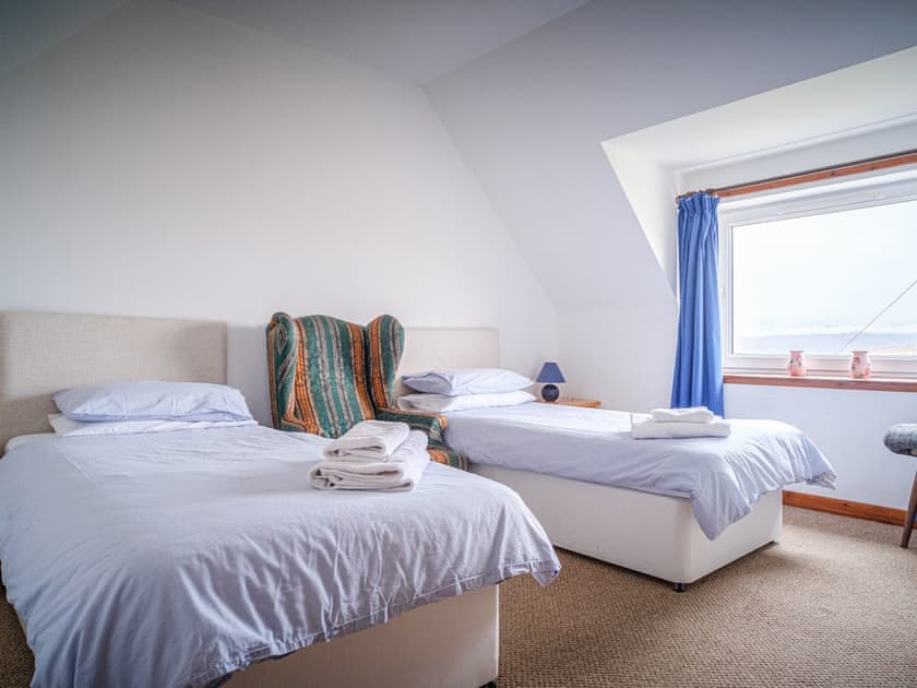 Twin bedroom | The Nicolson House, Lemreway