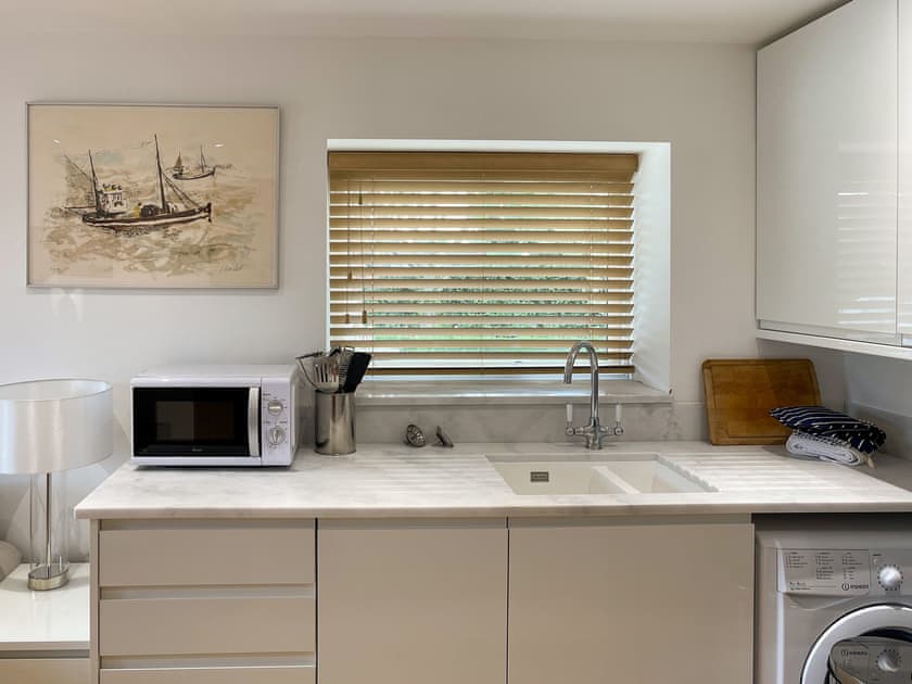 Kitchen area | Whitley Old Garage - Whitley Cottages, Whitley