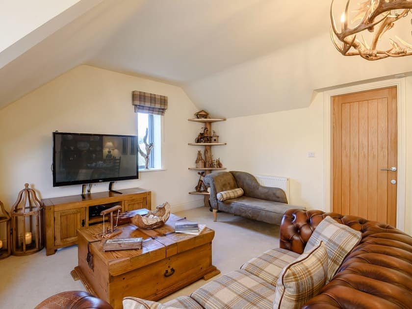 Living area | Treetops - Stonehaven Cottages, Barlow