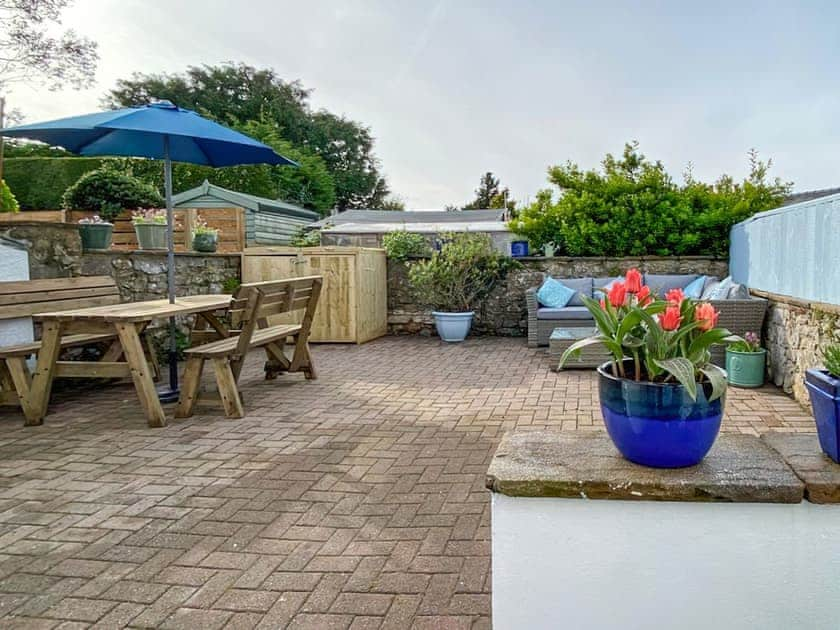 Outdoor area | Bluebell House, Tenby