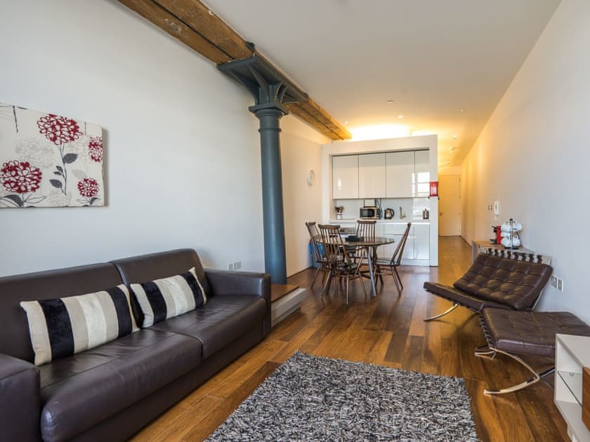 Open plan living space | Number Six Mills Bakery - Drakes Wharf, Plymouth