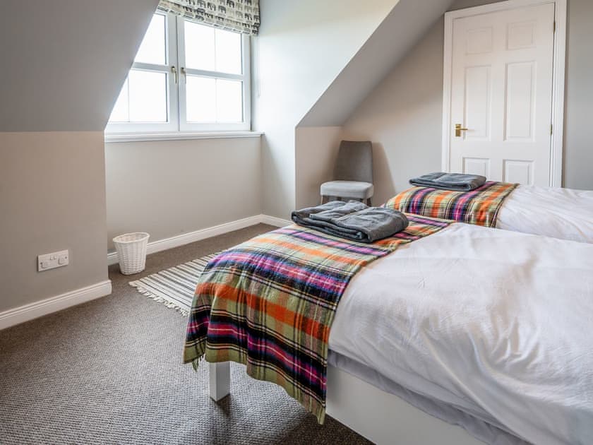 Twin bedroom | Kildonan, Dundonnell
